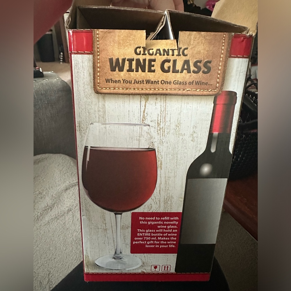 Gigantic wine glass